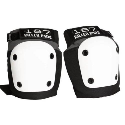 187 Killer Pads Fly Knee Pads - Grey White