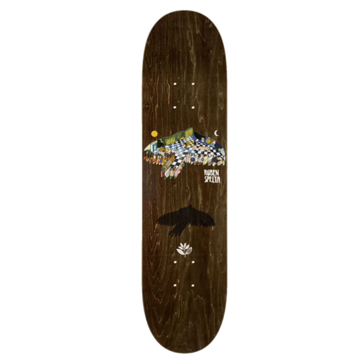 Magenta Ruben Spelta Museum Series 8.5" Skateboard Deck