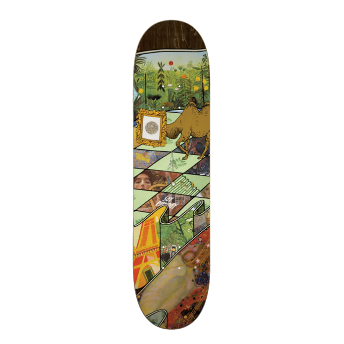 Magenta Soy Panday Museum Series 8.125" Skateboard Deck