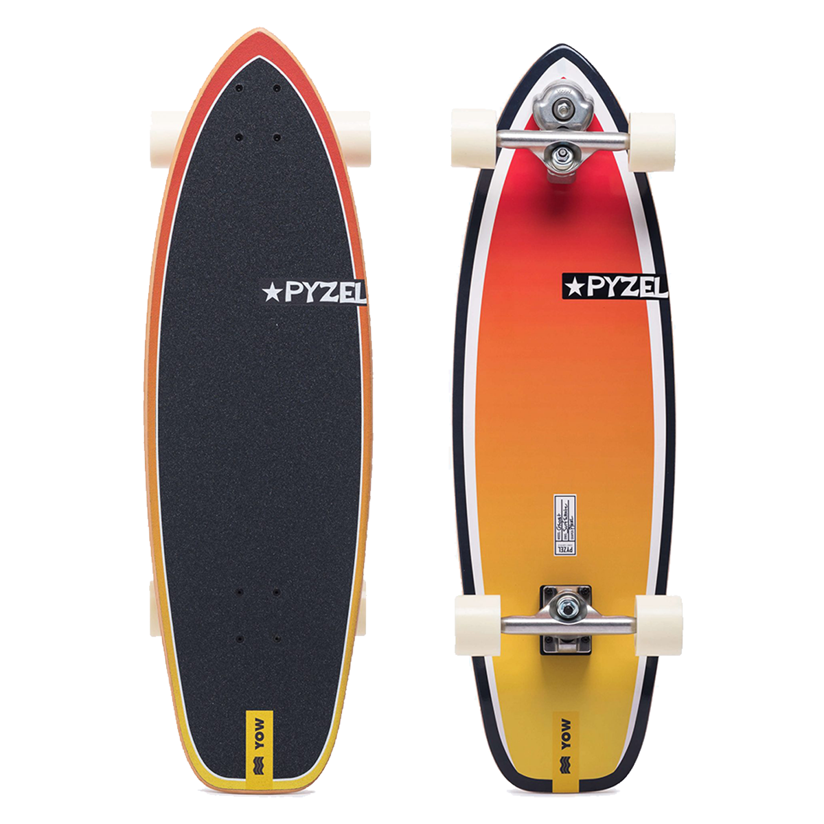 Yow X Pyzel Ghost 33.5" Surfskate Complete 2023