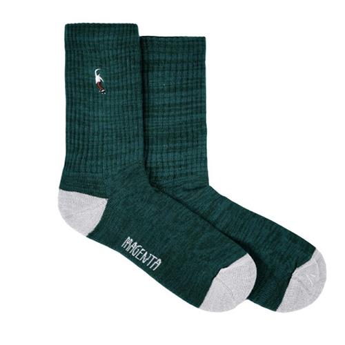 Magenta Powerslide Socks Green