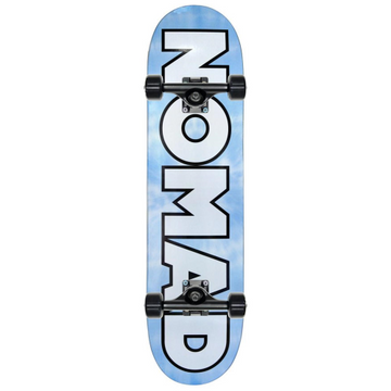 Nomad Chrome Dye Blue 8.0" Skateboard Complete
