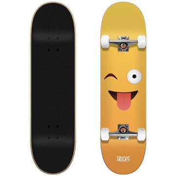 Tricks Emoji 7.25" Skateboard Complete