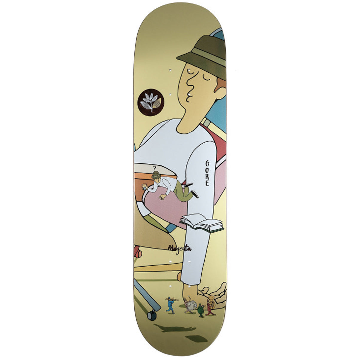 Magenta Ben Gore Lucid Dream 8.125" Skateboard Deck