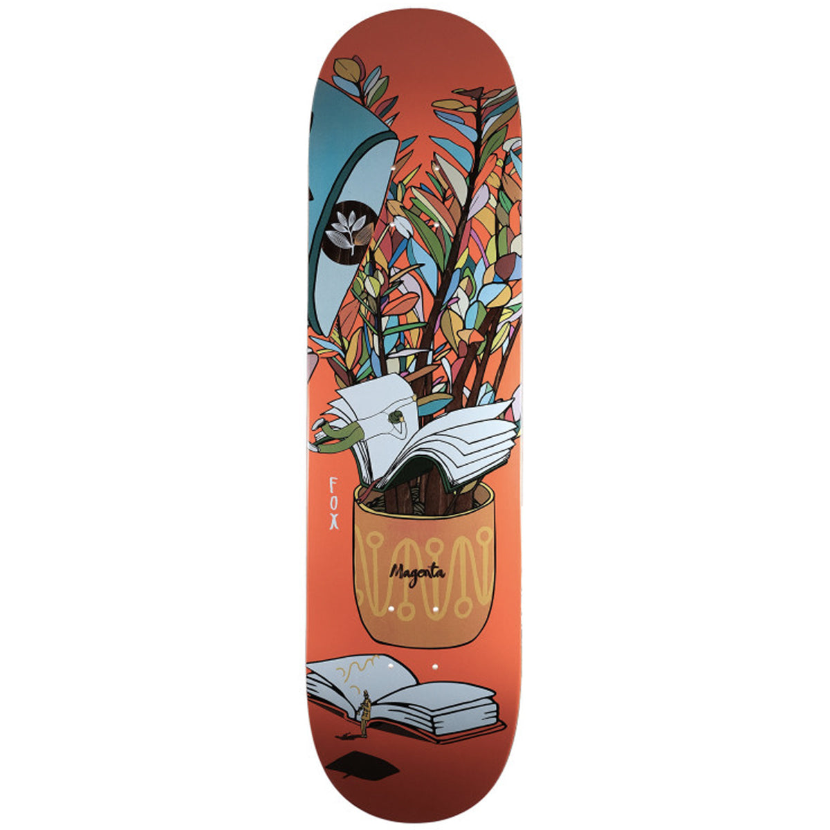 Magenta Glen Fox Lucid Dream 8.0" Skateboard Deck