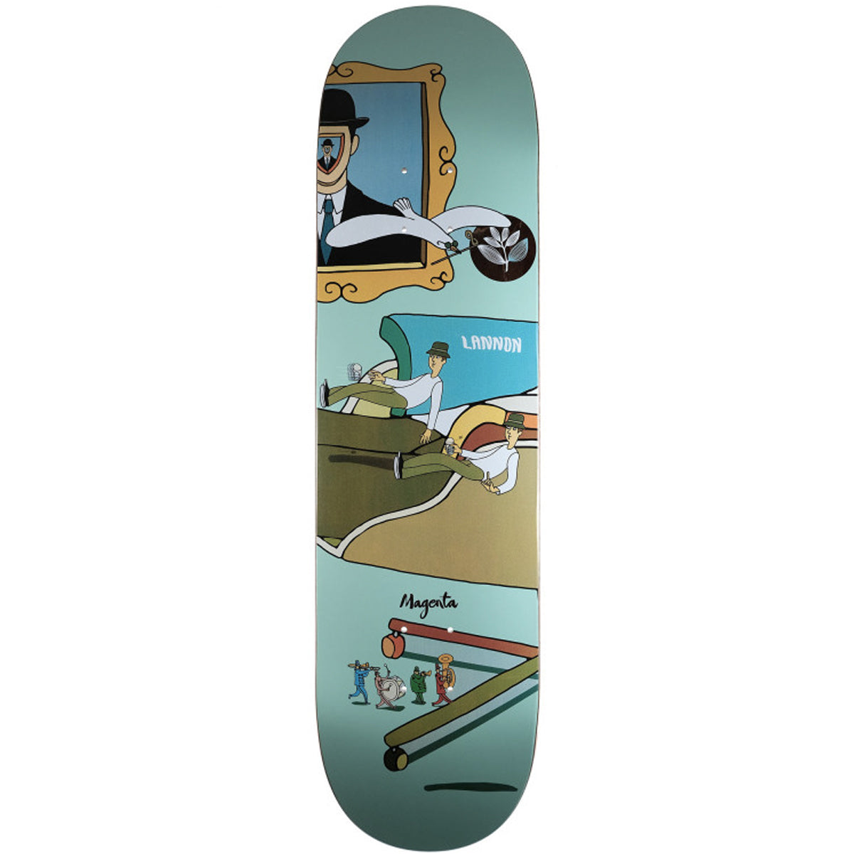 Magenta Jimmy Lannon Lucid Dream 8.4" Skateboard Deck