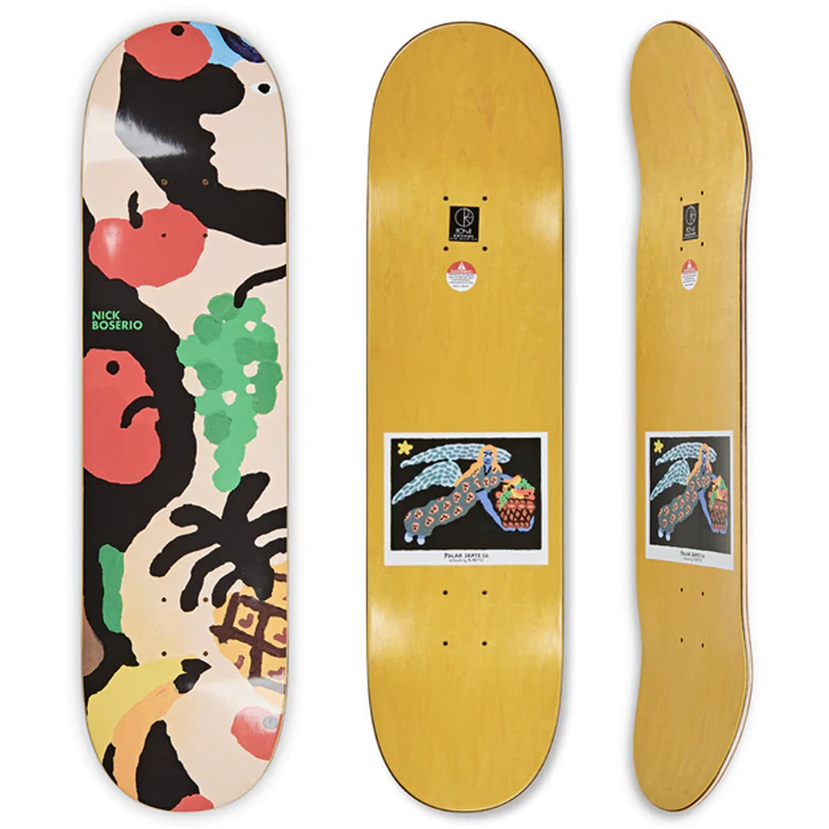 Polar NICK BOSERIO - Fruit Lady 8.25" Skateboard Deck