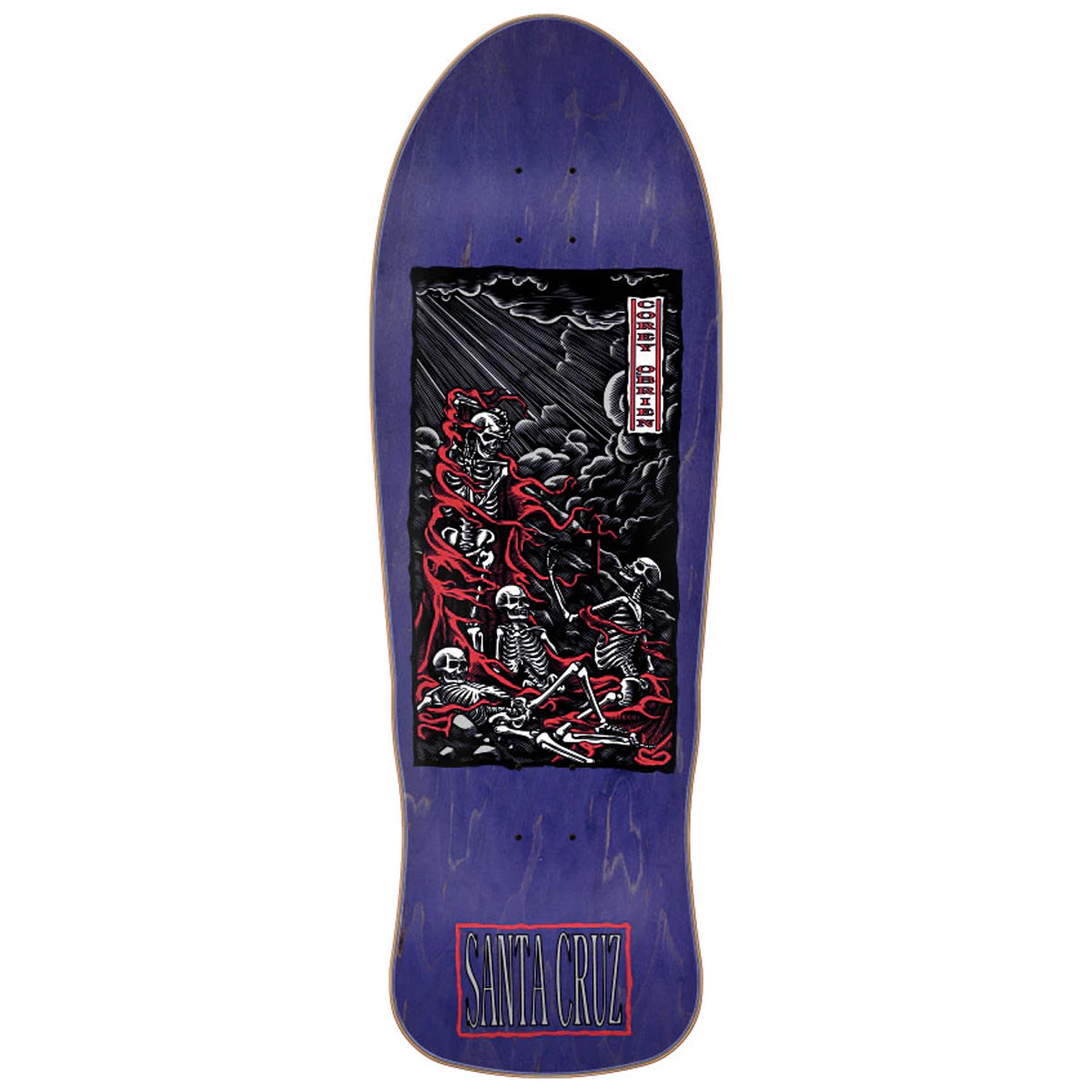 Santa Cruz O'Brien Purgatory Reissue 9.85" Skateboard Deck