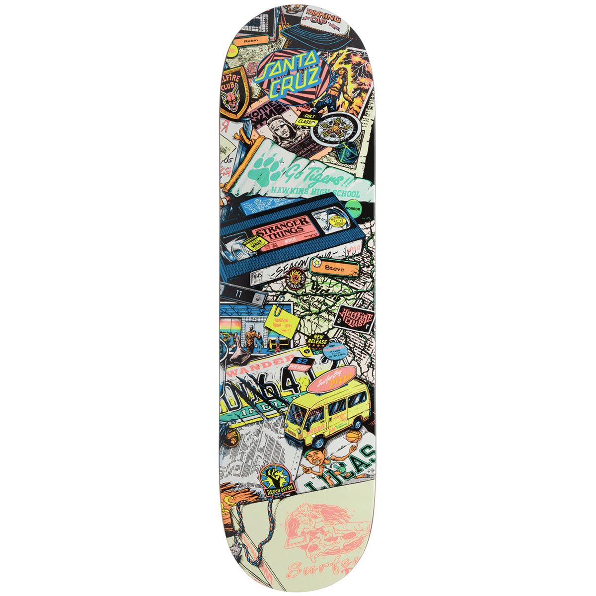 Santa Cruz x Stranger Things Season 4 8.25" Skateboard Deck
